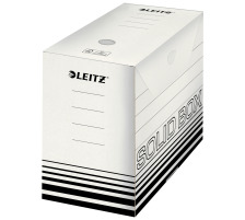 LEITZ Archiv-Box Solid A4 weiss, 61290001