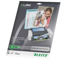 LEITZ Laminierfolie A4 UDT 80 Micron 25 Stk., 74790000