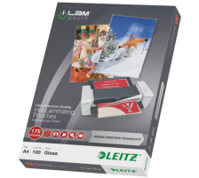 LEITZ Folie 175my A4 glossy 100 Stck, 74830000