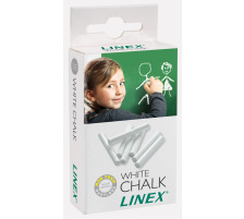 LINEX Tafelkreiden weiss 10 Stck, 467700L