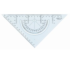 LINEX Geo-Kombi-Dreieck 22,5cm transparent, 76400L