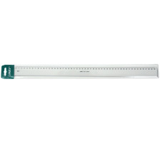 LINEX Schullineal transparent 50cm mit Tuschkante und Facette, 85400L