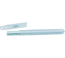 LINEX Dreikantmassstab 30cm weiss/farbig, 94700L