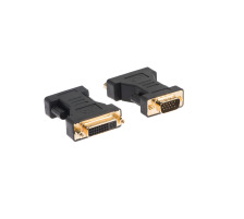 LINK2GO Adapter DVI-I - VGA female -male, AD2212BB