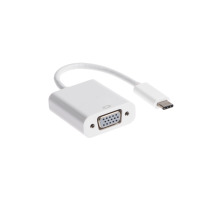 LINK2GO Adapter C Type - VGA male-female, 15cm, AD6211WP