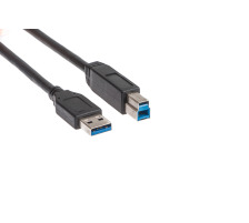 LINK2GO USB 3.0 Cable A-B male/male, 1.0m, US3213FBB