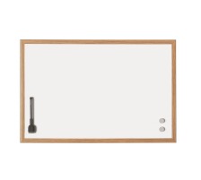 MAGNETOPLAN Whiteboard mit MDF Rahmen 590x390mm, 121926