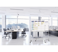 MAGNETOPLAN SCRUM Board 1200x900mm Standard mobil inkl. Zubehr, 1240499