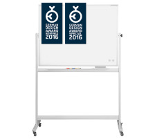 MAGNETOPLAN Mobiles Whiteboard CC inkl. Fahrgestell 2000x1000mm, 1240990