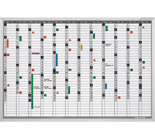 MAGNETOPLAN Plan-Set Jahresbersicht Deutsch 900x600mm Permanente Jahresbersicht, Typ CC, 1241012S