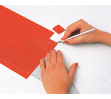 MAGNETOPLAN Magnetpapier A4 rot Magnetpapier, rot, 1266006