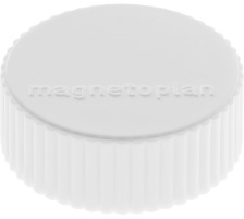 MAGNETOPLAN Magnet Discofix Magnum weiss, ca. 2 kg 10 Stk. Magnet Discofix Magnum, weiss, 1660000