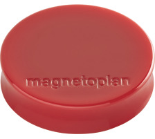 MAGNETOPLAN Magnet Ergo Medium 10 Stk. rot 30mm, 1664006