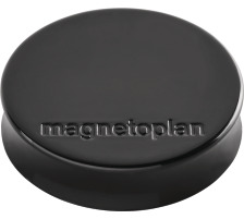 MAGNETOPLAN Magnet Ergo Medium 10 Stk. schwarz 30mm, 1664012