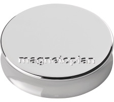 MAGNETOPLAN Magnet Ergo Medium 10 Stk. silber 30mm, 1664032