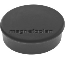 MAGNETOPLAN Magnet Discofix Hobby 25mm schwarz, ca. 0.3 kg 10 Stk. Magnet Discofix Hobby, schwarz, 1664512