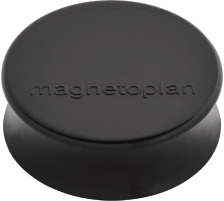 MAGNETOPLAN Magnet Ergo Large 10 Stk. schwarz 34mm, 1665012