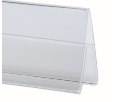 MAGNETOPLAN Porte-nom de table acrylic transparent A4, 43132