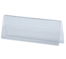 MAGNETOPLAN Tischnamenschilder Acryl transparent A4, 43132