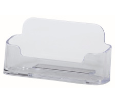 MAGNETOPLAN Visitenkartenhalter transparent Visitenkartenhalter Acryl, 43160