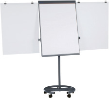 MAUL Flipchart MAULoffice Rundfuss mit 2 Papierhaltern, 6375089