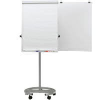 MAUL Flipchart MAULoffice Rundfuss mit 2 Papierhaltern, 6375095