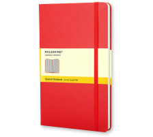 MOLESKINE Notizbuch Classic A5 kariert rot, 033-8