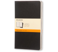 MOLESKINE Notizheft Cahier A5 liniert, schwarz 3 Stck, 495-6