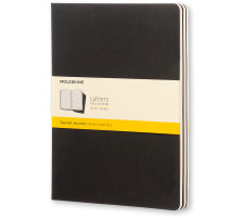 MOLESKINE Notizheft Cahier A4 kariert, schwarz 3 Stck, 502-1