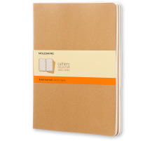 MOLESKINE Notizheft Cahier A4 liniert, natur 3 Stck, 504-5