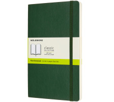 MOLESKINE Carnet SC L/A5 en blanc, vert, 240 pages, 600028