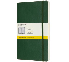 MOLESKINE Carnet SC L/A5 quadrill, vert, 240 pages, 600035