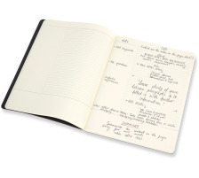 MOLESKINE Notizheft Karton A4 liniert,BK/cranb.,120S. 2 Stk., 602503