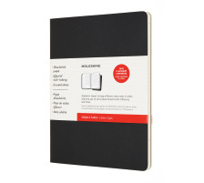 MOLESKINE Notizheft Studien XLarge liniert,schwarz,160B. 2 Stk., 620282