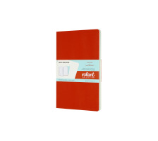 MOLESKINE Notizheft 21x13cm liniert, korall/marine, 96 S., 620527