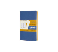 MOLESKINE Notizheft 14x1,1x9cm liniert, korall/marine, 80 S., 620565