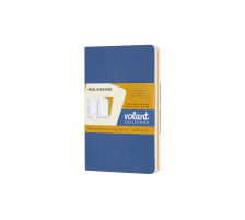 MOLESKINE Notizheft 14x1,1x9cm blanko, korall/marine, 80 S., 620589