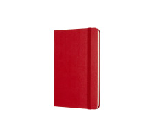 MOLESKINE Notizbuch Medium 18,2x11,8cm liniert, scharlachrot, 208 S., 626628