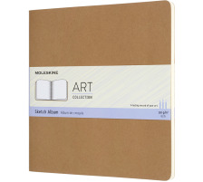 MOLESKINE Album d'sq. Square 19x19cm en blanc, brun, Square, 626796