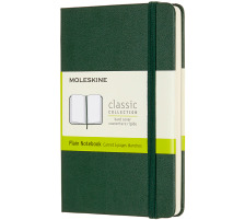 MOLESKINE Carnet HC P/A6 en blanc, vert, 192 pages, 629032