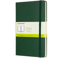 MOLESKINE Carnet HC L/A5 en blanc, vert, 240 pages, 629070