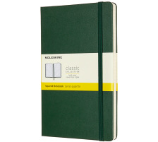 MOLESKINE Carnet HC L/A5 quadrill, vert, 240 pages, 629087