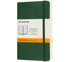 MOLESKINE Carnet SC P/A6 ling, vert, 192 pages, 629148