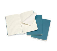 MOLESKINE Notizbuch Karton P/A6 liniert, lebhaftes blau,64 S., 629582