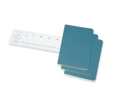 MOLESKINE Notizbuch Karton P/A6 liniert, lebhaftes blau,64 S., 629582