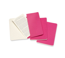 MOLESKINE Notizbuch Karton P/A6 liniert,kinetisches pink,64S., 629643