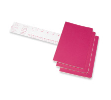 MOLESKINE Notizbuch Karton L/A5 liniert,kinetisches pink,80S., 629650