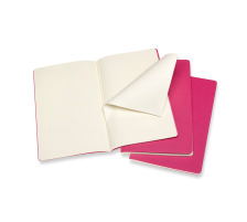 MOLESKINE Notizbuch Karton L/A5 blanko, kinetisches pink,80S., 629681