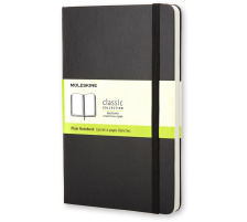 MOLESKINE Carnet Classic A6 en blanc noir, 701030