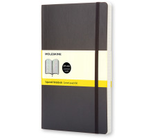 MOLESKINE Carnet Soft A6 quadrill noir, 712-4